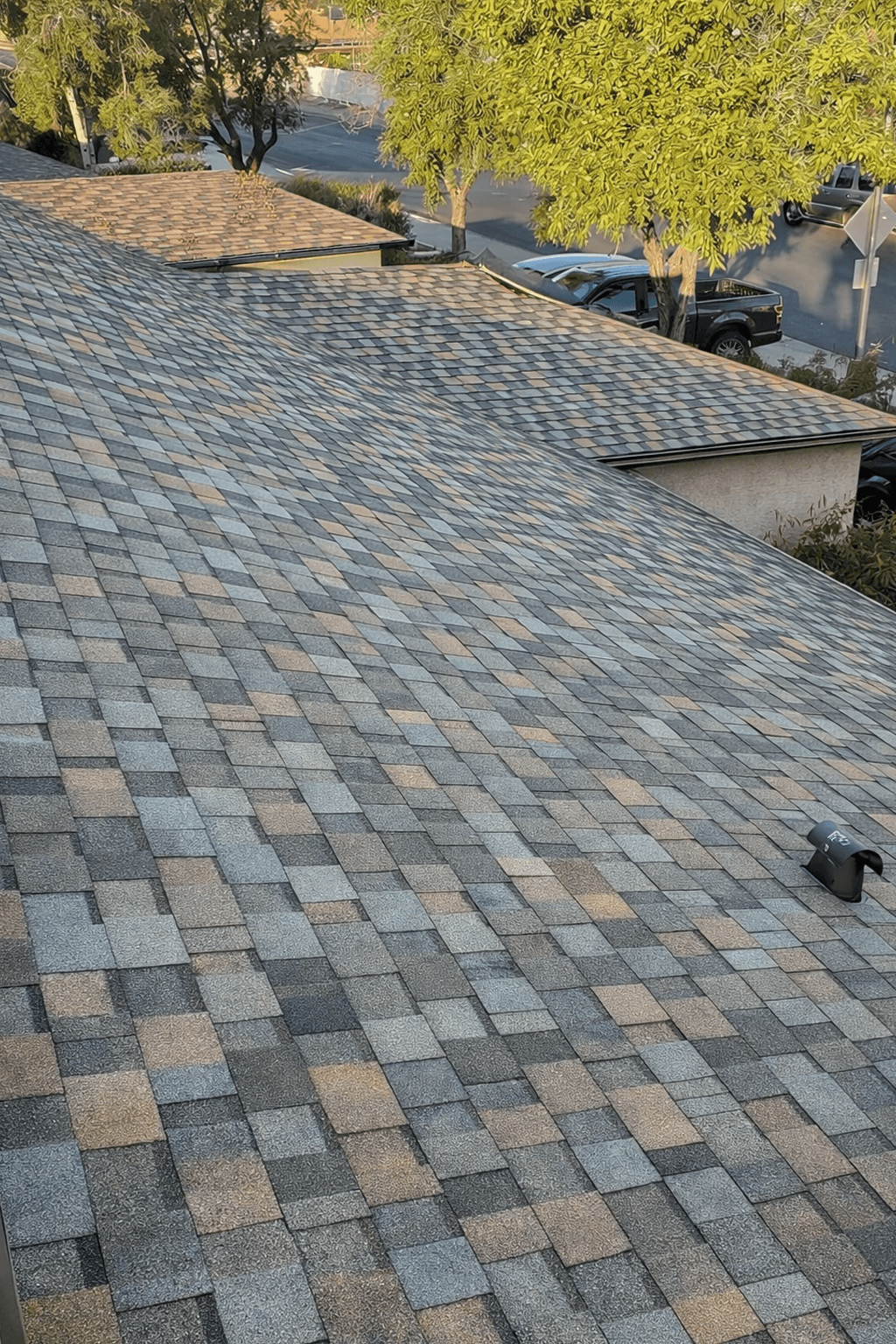 After image showing the completed Independence Roofing result.